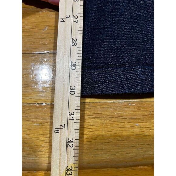 INC Jeans Womens Size 12/31 Dark Wash High Rise Flared Mermaid Bell Denim - Picture 7 of 8